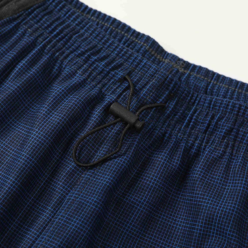 Dětské outdoorové kalhoty Kugo G9656 modré / signální zip